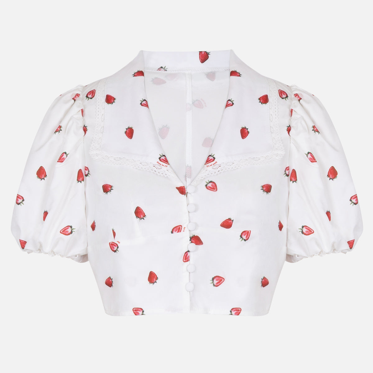 Floral Short Sleeve Cropped Top & Cake Ruffle Skirt Set
