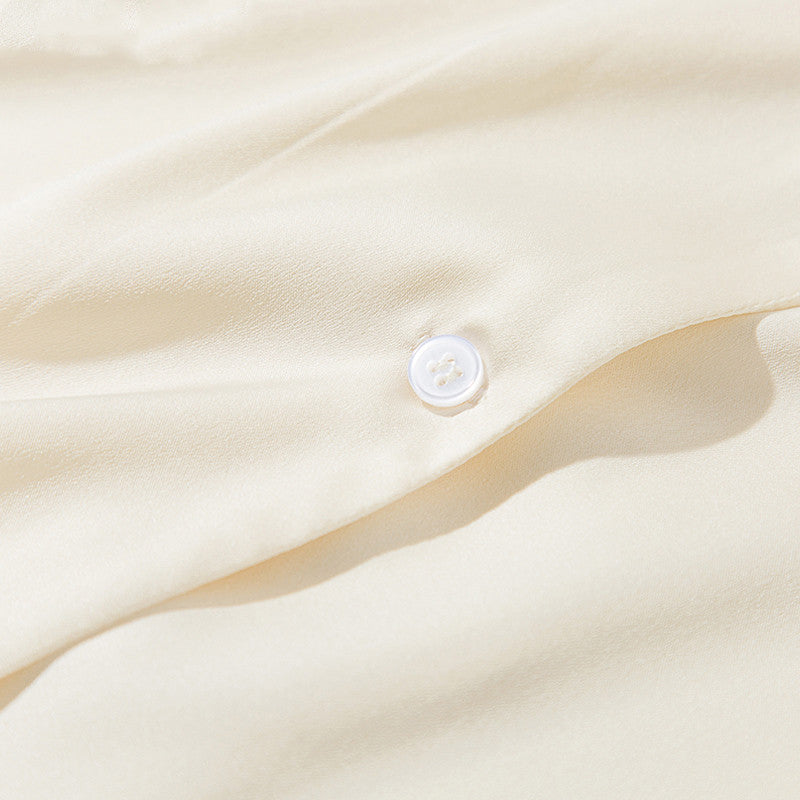 Silk satin shirt