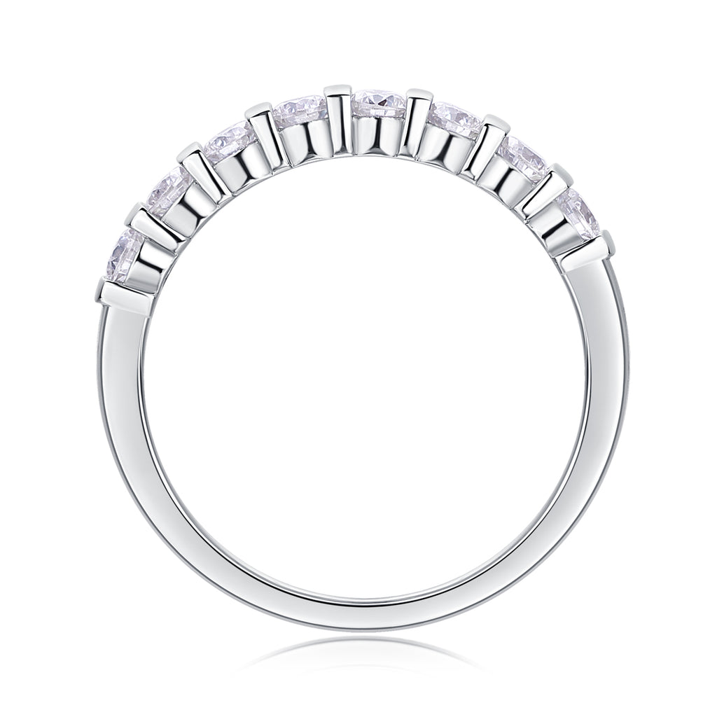 1Luxury Fashion Diamond Ring, Moissanite Silver Ring Prohibit TikTok sales