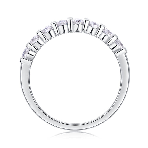 1Luxury Fashion Diamond Ring, Moissanite Silver Ring Prohibit TikTok sales
