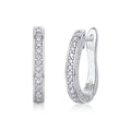 Showcasing - Top-quality Moissanite Luxury, Fashionable And Light Luxury Jewelry, Silver Stud Earrings S925, Silver-plated Platinum