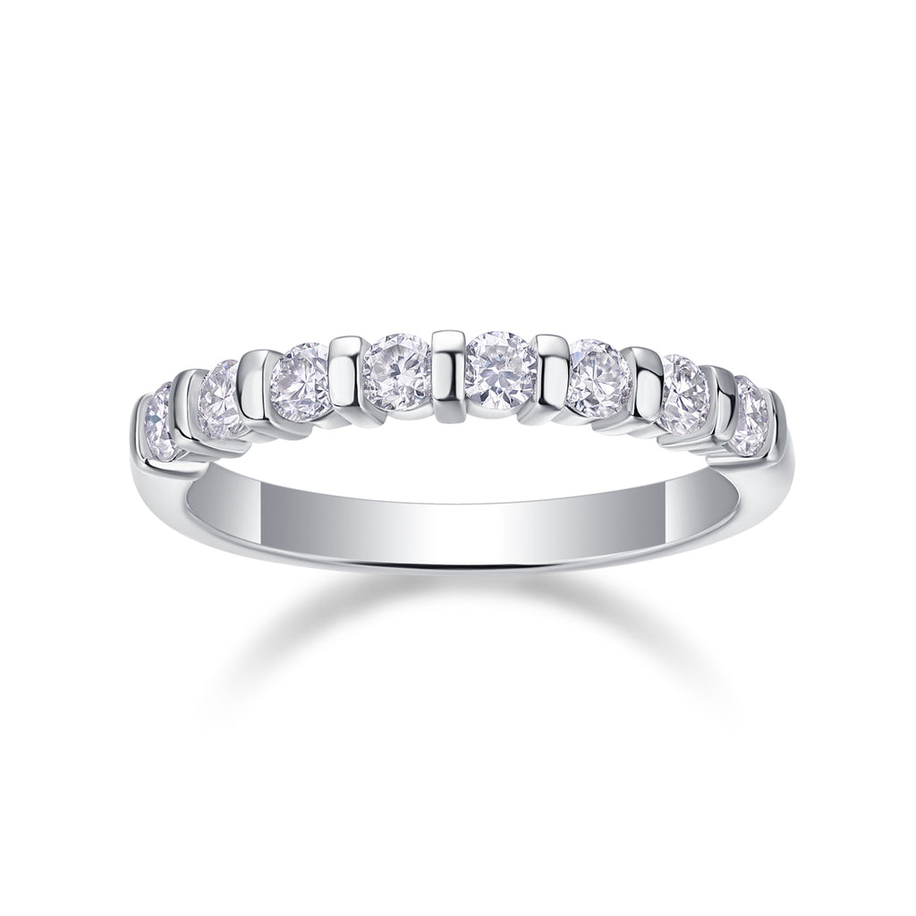 1Luxury Fashion Diamond Ring, Moissanite Silver Ring Prohibit TikTok sales