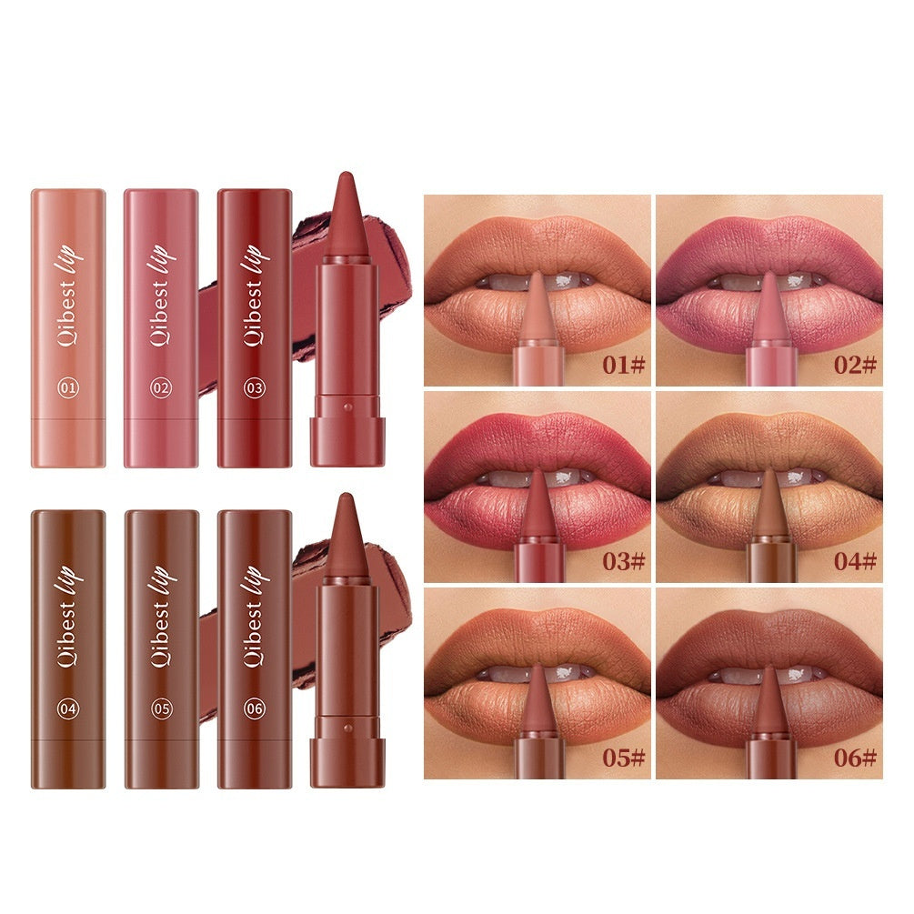 New Long Lasting Matte Twist Up Lipstick With A Natural Finish And Water Resistant Formula