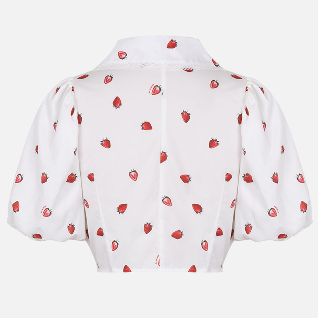 Floral Short Sleeve Cropped Top & Cake Ruffle Skirt Set