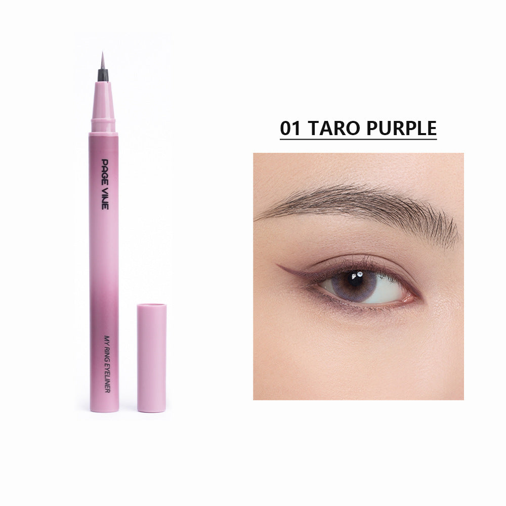 Color Liquid Eyelinerwaterproof Sweatproof Long-lasting And Smudge-proof