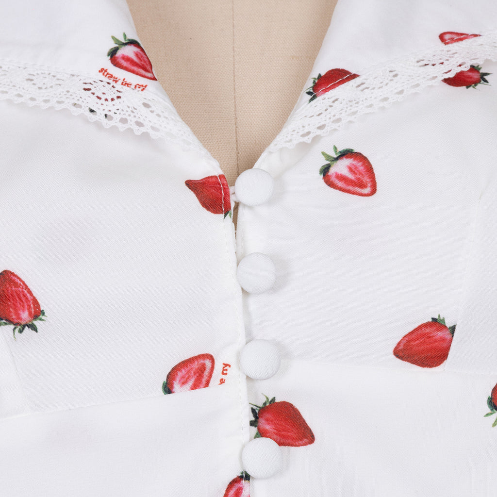 Floral Short Sleeve Cropped Top & Cake Ruffle Skirt Set